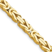 Load image into Gallery viewer, 14k 5.25mm Byzantine Chain
