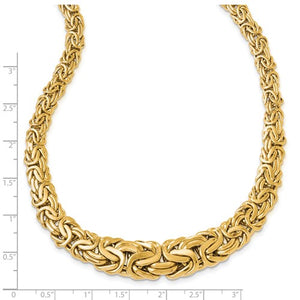Leslie’s 14k Gold Byzantine Necklace