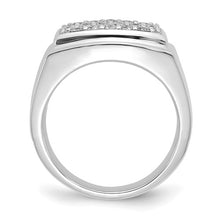 Load image into Gallery viewer, 10k white gold Lab Grown Diamond Men&#39;s Ring

