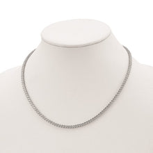 Load image into Gallery viewer, Sterling Silver  8.75ct. CZ Riviera Tennis Necklace
