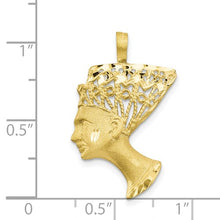 Load image into Gallery viewer, 10K Nefertiti Pendant
