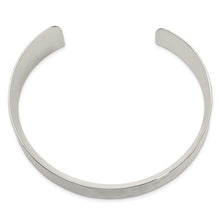 Load image into Gallery viewer, Sterling Silver 30mm Hammered Cuff Bangle
