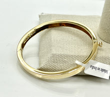 Load image into Gallery viewer, 14k 6.3mm Polished Solid Hinged Bangle Bracelet
