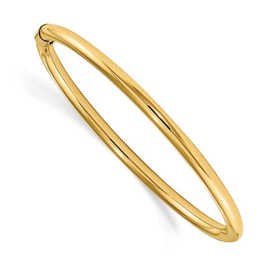 14k Gold Baby Bangle