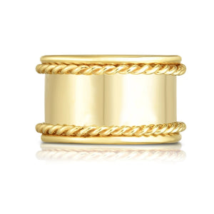 14K GOLD LUCIA BAND RING
