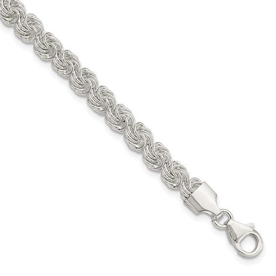 Sterling Silver Love Knot Bracelet