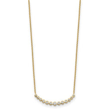 Load image into Gallery viewer, Colorless Lab Grown Diamond Curve Bar Necklace
