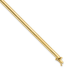 Load image into Gallery viewer, 14k 4mm Domed Omega Bracelet
