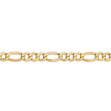 Load image into Gallery viewer, Solid 14k Gold Figaro Link Chain
