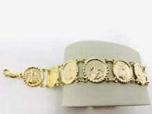 Load image into Gallery viewer, 10k or 14k Gold Traditional Saints Bracelet
