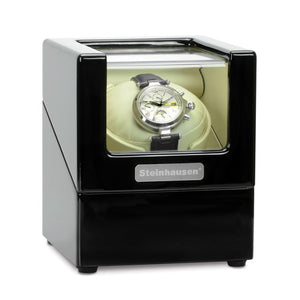 Steinhausen Heritage Onyx Finish Single Watch Winder