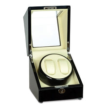 Load image into Gallery viewer, Steinhausen Heritage Onyx Finish Dual Watch Winder- Model # SW1902
