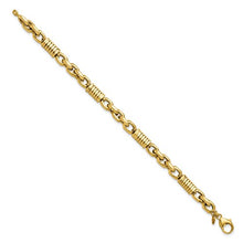 Load image into Gallery viewer, Leslie&#39;s 14k Men&#39;s Polished Fancy Link Bracelet
