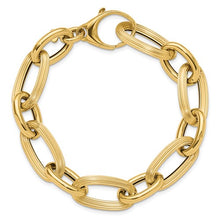 Load image into Gallery viewer, Leslie&#39;s 14K Gold Bold and Chunky Oval Link Bracelet

