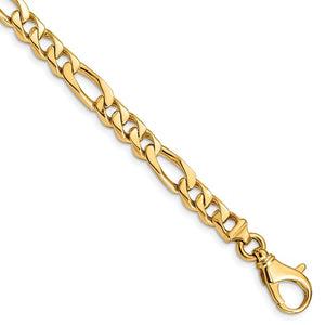 14k Gold Fancy Figaro Chains