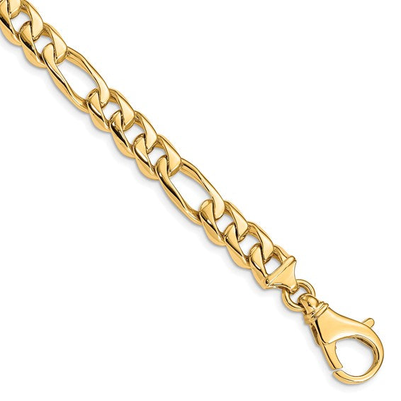 14k Gold Fancy Figaro Chain