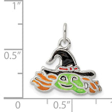 Load image into Gallery viewer, Sterling Silver Witch Charm
