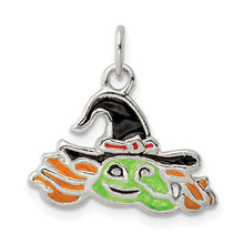 Load image into Gallery viewer, Sterling Silver Witch Charm
