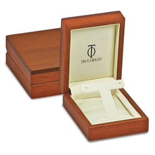 Load image into Gallery viewer, 14k Gold 1/2cttw Diamond Curve Bar Necklace
