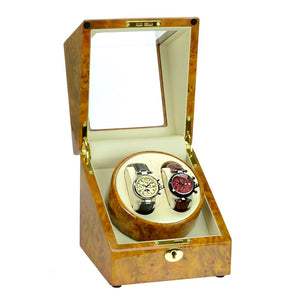 Steinhausen Heritage Double Watch Winder Burlwood