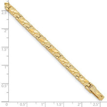 Load image into Gallery viewer, 10k 4.0mm NUGGET Bracelet
