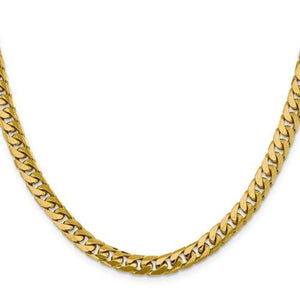 Brand New Solid 14k Gold Miami Cuban Chain