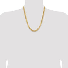 Load image into Gallery viewer, 14K Solid Gold Miami Cuban Link with Lobster Clasp Chain. 22 inches long
