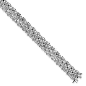 New Sterling Silver Tennis Bracelet