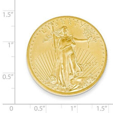 Load image into Gallery viewer, 22k 1 Ounce or $50 dollar American Eagle Coin
