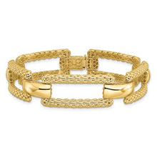 Load image into Gallery viewer, 14k Gold Fancy Open Link Bracelet from Leslie&#39;s Jewelry
