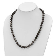 Load image into Gallery viewer, New Men&#39;s Black Pearl Necklace, 24 inches long
