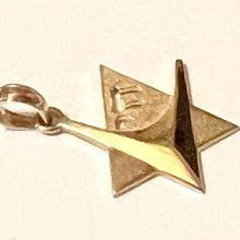 Load image into Gallery viewer, 14K Polished Star Of David with Judaica Charm
